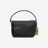 Handbag BYMANYC ® New York – Luxe Pendant Vertical Band in Platinum & Noir