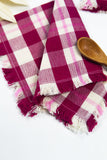 Abigail Plaid Party Napkin