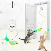 FlyChase Interactive Cat Toy | Automatic Feather Wand & Butterfly Teaser for Cats