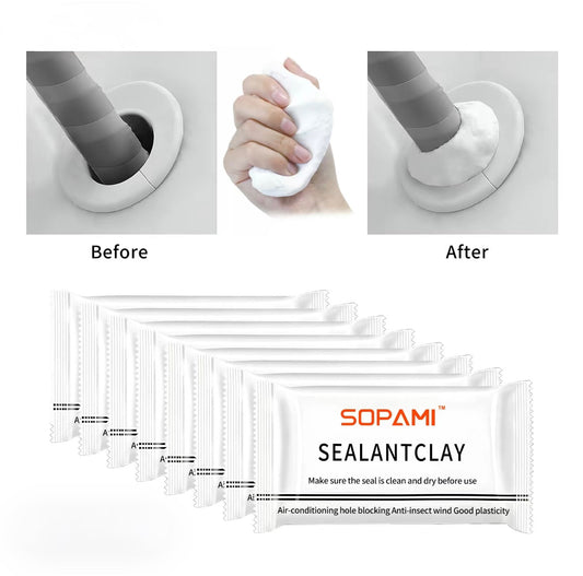 SealFic MudPutty | 20-Pack All-in-One Waterproof Repair Clay & Mastic Putty