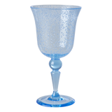 Acrylic Wine Glass - Mint - Bubble Design