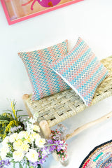 Nahuala Zig Zag Pillow - 16"x16"