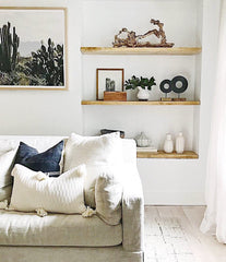 Antigua Pillow - Natural White