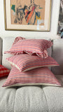 Camila & Elina Red Pillows