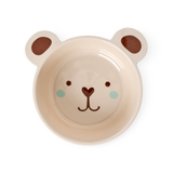 Melamine Kids Bowl | Brown Bear Print - 16.9oz