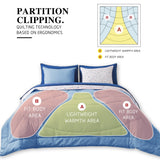 Kasentex Reversible Ultra Soft Comforter Set – 5 & 7 Piece Cozy Bedding