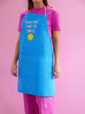 Cotton Apron - Blue - Smiley®