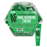 Numb AF Anal Numbing Cream-Mint 10ml Fishbowl of 65pcs