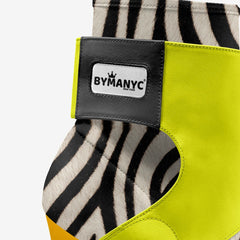 Limited Edition Vegan Stiletto Boots BYMANYC ® New York Futurista Noir