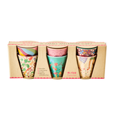 Melamine Cups 'DANCE IT OUT' Prints - Small - 6 pcs. in Gift Box