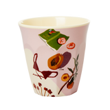 Set of 2 Medium Melamine Cups | Australian Summer Print