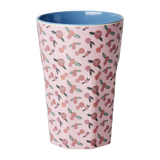 Melamine Tall Cup - Rose is a Rose Print