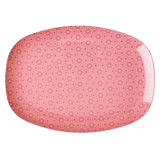 Melamine Rectangular Plate | Pink Marrakesh Print
