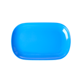 Small Melamine Rectangular Plate - Sky Blue