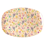 Melamine Rectangular Plate | Wild Flower Print