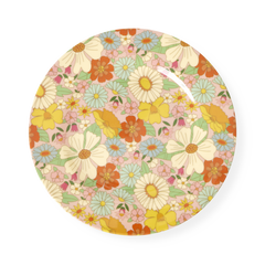 Melamine Kids Lunch Plate | Flower Power Print