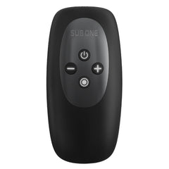 Man Wan Sub One Vibrating Tapping Masturbator-Infinite Black