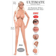 Ultimate Fantasy Doll Kitty – 168cm Realistic Silicone Collectible