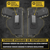The Ultimate Suede Leather IWB Holster Large Size | Fits S&W Shield/Glock/XD - Lifetime Warranty - Made in USA
