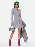 Retro Knitted Hepburn Dress For Women, Greenwich Village, BYMANYC New York.