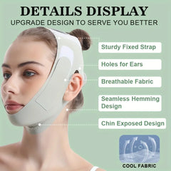 Reusable V Line Face Slimming Bandage – Chin & Cheek Lift Strap