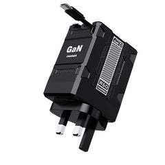 Xiaomi 120W USB-C Fast Charger – GaN Technology, Dual Port, PD3.0, Foldable Travel Adapter
