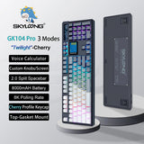 SKYLOONG GK104 Pro Wireless Mechanical Keyboard with Screen & Knobs