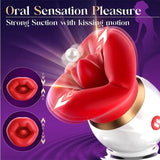 Clitoris Sucking Vibrator for Women | Tongue Licking, Vacuum Stimulator, Adult Sex Toy