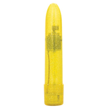 Sparkle Mini Vibe | 3-Speed Waterproof Bullet Massager - Yellow Glitter