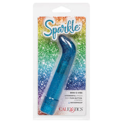 Sparkle Mini G-Vibe | 3-Speed Waterproof G-Spot Massager - Blue Glitter