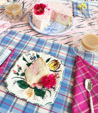 San Andres Gingham Blue & White Placemat
