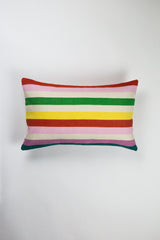 Santiago Rainbow Grid Pillow