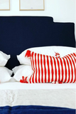 Antigua Pillow - Tomato Red