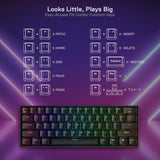K530 Pro Draconic 60% Wireless RGB 3-Mode Mechanical Keyboard