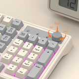 98-key Wireless Keyboard Rainbow Light