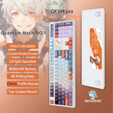 SKYLOONG GK104 Pro Wireless Mechanical Keyboard with Screen & Knobs