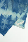 Indigo Shibori Towel
