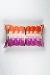 Archive New York Vintage Ikat Jaspe Dyed Pillow - 12" x 20"
