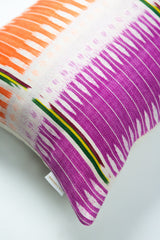 Archive New York Vintage Ikat Jaspe Dyed Pillow - 12" x 20"