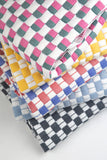Quilted Sujani Throw Blanket - Pink, Green and White