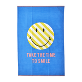 Cotton Tea Towel - Blue - Smiley®