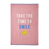Cotton Tea Towel - Pink - Smiley®