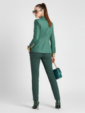 UPPER WEST SIDE Emerald Double-Breasted Blazer BYMANYC ® New York