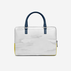 Vegan Designer Luxury Double Pocket Bag 16” | BYMANYC ® New York Elegant Edition