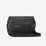 Vegan Gold Messenger Bag 16” | BYMANYC ® New York Luxe Metallic Edition