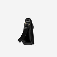 Vegan Luxe City Messenger Bag 16” | BYMANYC ® New York Milano Street Edge