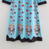 Waist-Cinched Floral Dress, The Met | Women - BYMANYC ® New York