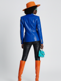 Wall Street Vegan Executive Leather Blazer Jacket BYMANYC ® New York