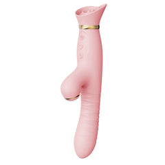 Zalo Rose Rabbit Thruster-Strawberry Pink