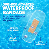 Band-Aid Waterproof Clear Spot Bandages — 50 Count